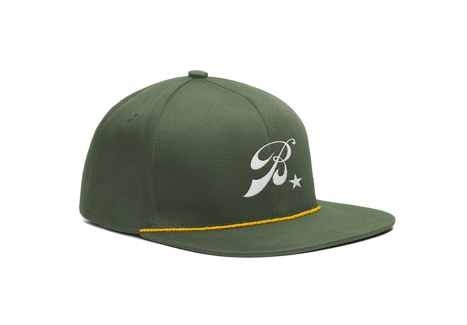 Bittercreek Green B Star Hat - Snap Back image 0