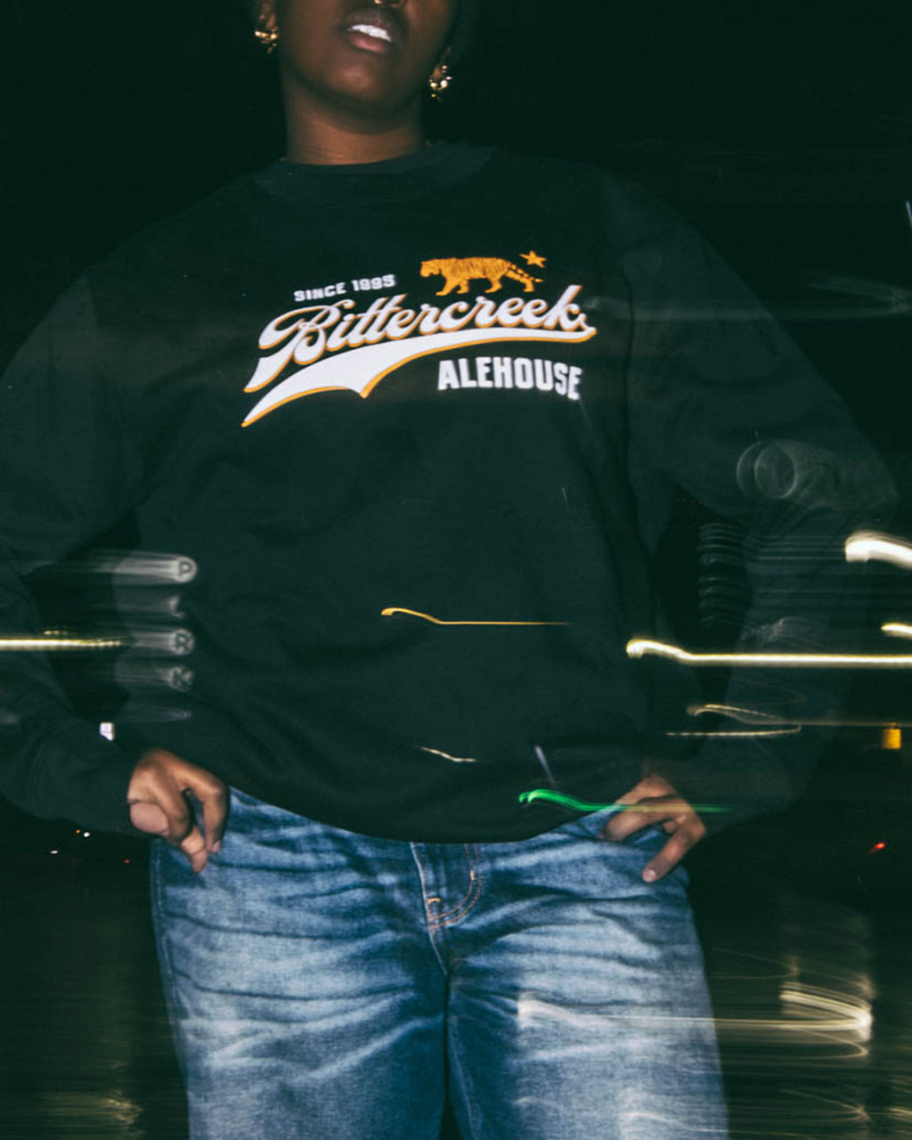 Bittercreek Tiger Crewneck