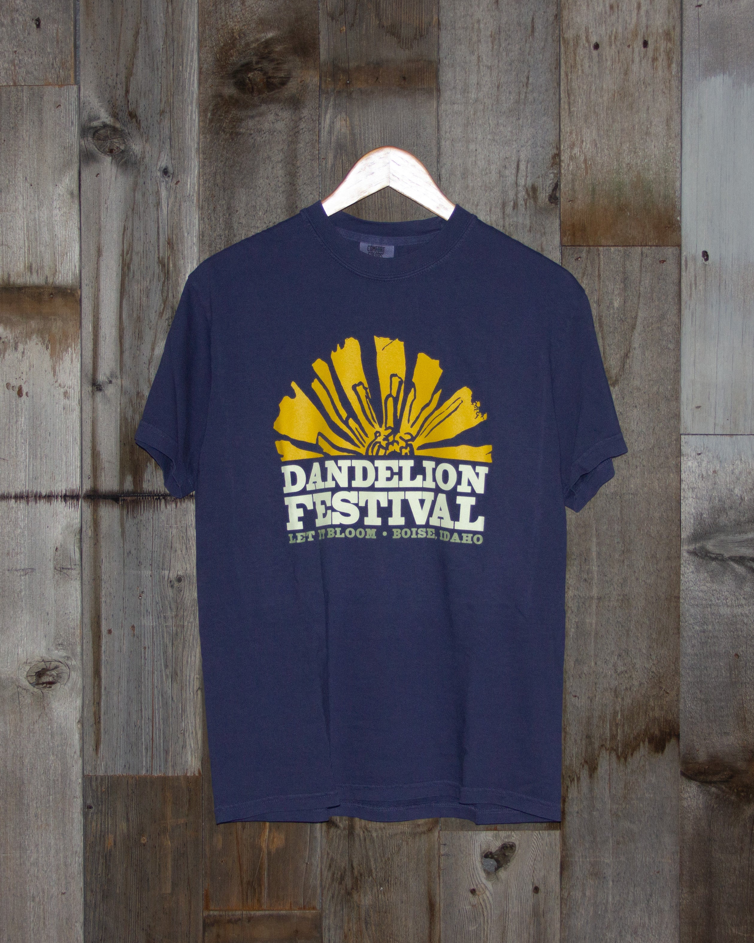 2026 Dandelion Festival Navy Tee